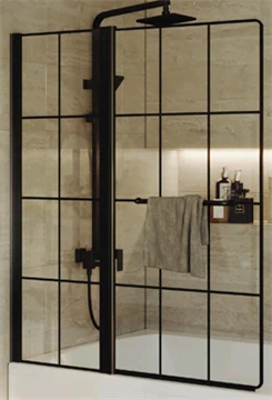 מקלחונים בדוגמאות זכוכית מיוחדות