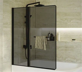 אמבטיון דופן 50 ודלת 70 דוגמה אפורה