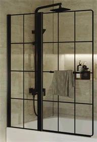 אמבטיון דופן 50 ודלת 70 קוביות שחורות