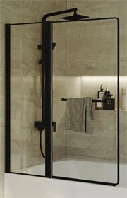 אמבטיון דופן 50 ודלת 70 שחור